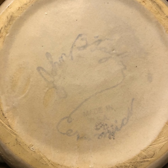 John B Taylor Ceramic Pitcher Vintage and Rare - Picture 4 of 5